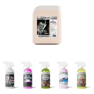 Profi Autoaufbereitung Bundle – Tiger Instinct 10 Liter und fünf 500-ml-Flaschen
